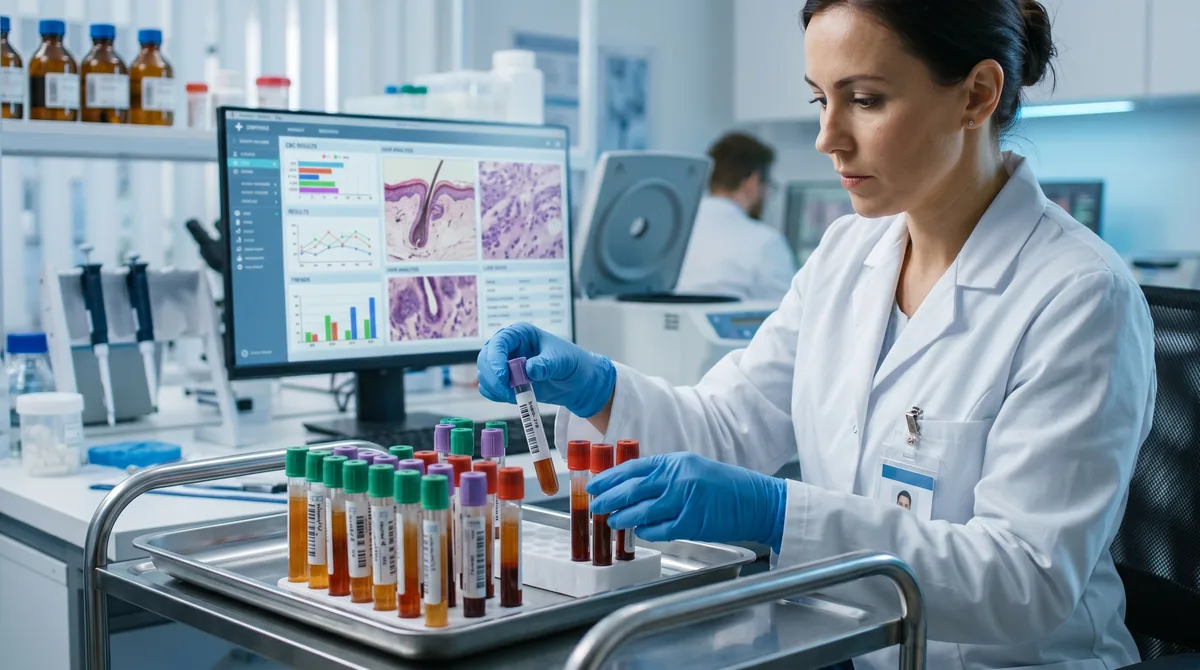 Blood Tests for Hair Loss: Which Panels Actually Matter