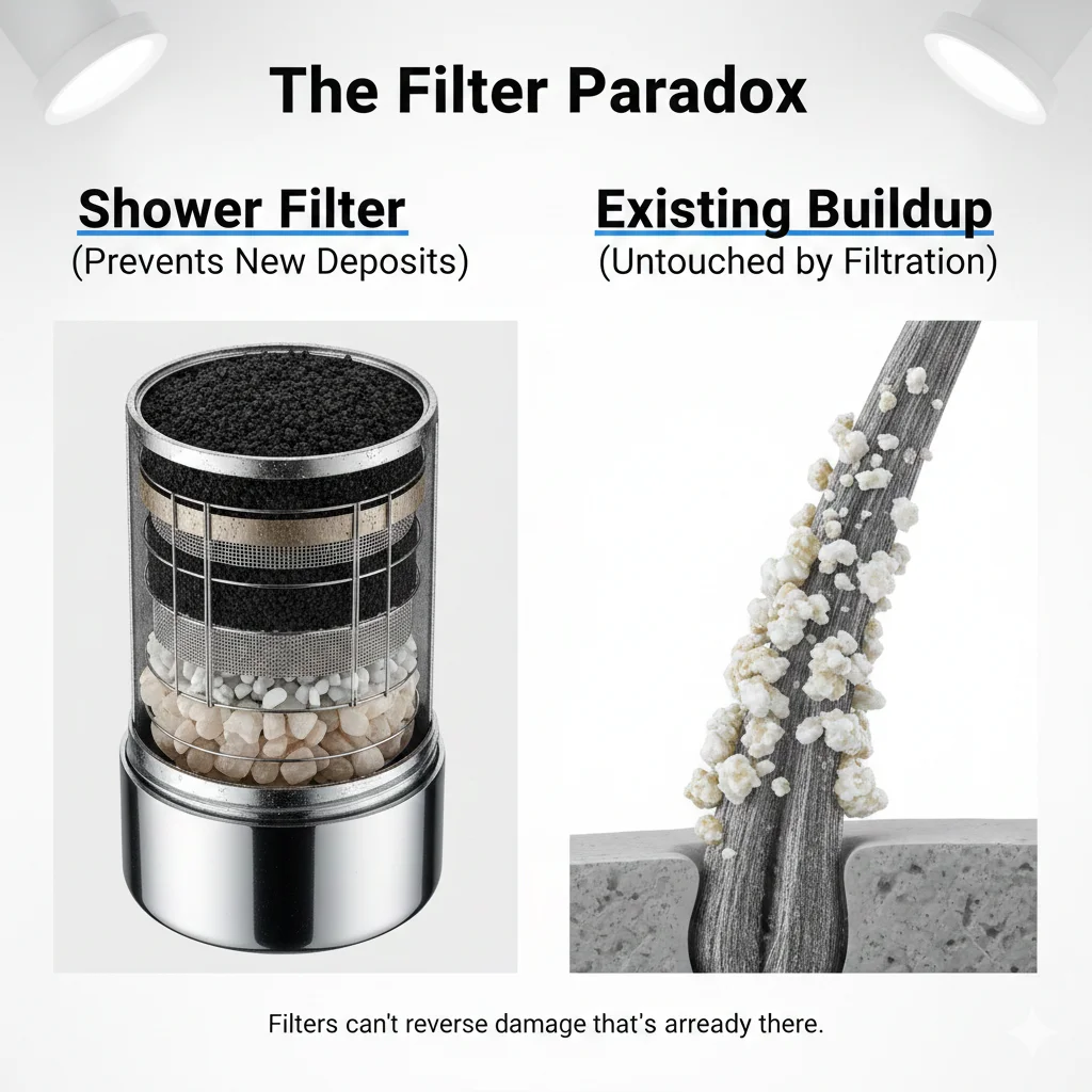Why Your Shower Filter Isn't Saving Your Hair (And What Actually Works)